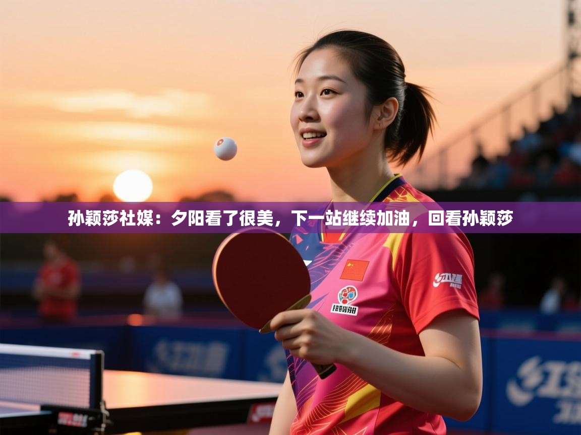 2025米兰体育官方有实力孙颖莎社媒:夕阳看了很美,下一站继续加油,回看孙颖莎 第1张